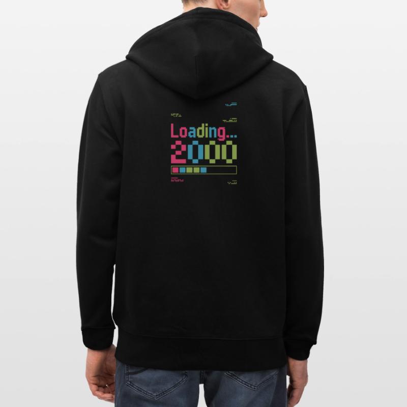 Loading 2000 Pixel Ladebildschirm Stanley/Stella Unisex Bio-Kapuzenjacke CULTIVATOR 