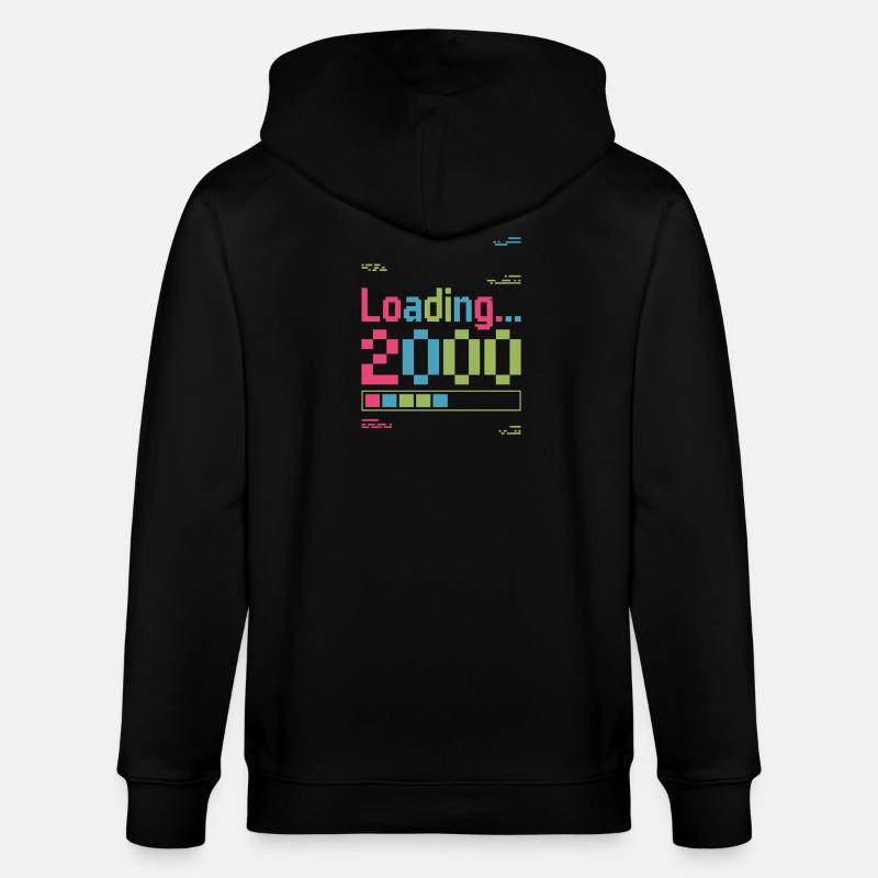 Loading 2000 pixel loading screen - Stanley/Stella CULTIVATOR  Unisex Organic Hooded Jacket - black