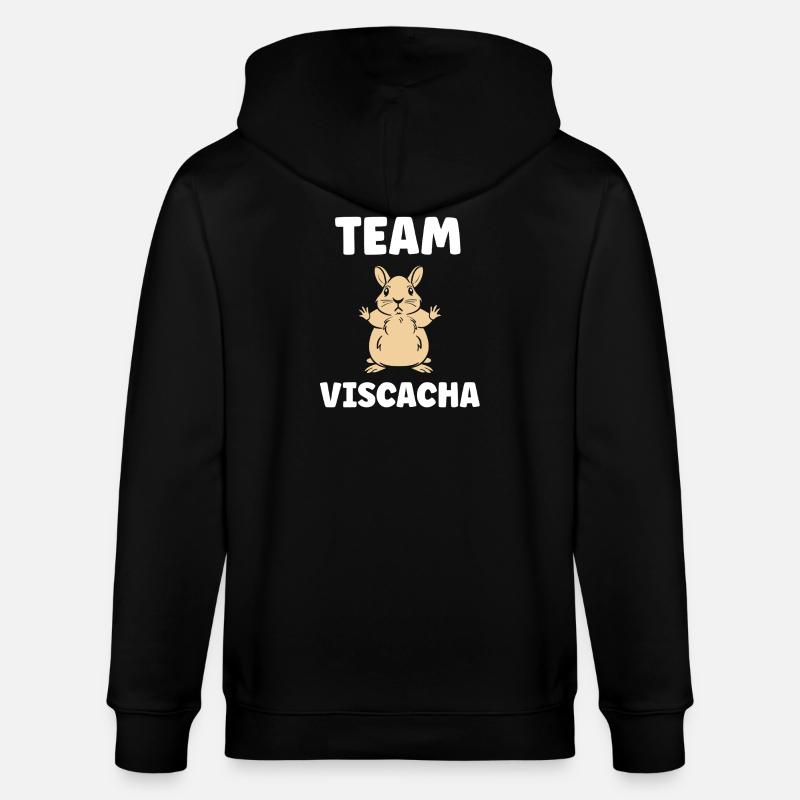 viscacha - Veste à capuche bio CULTIVATOR Stanley/Stella Unisexe - noir