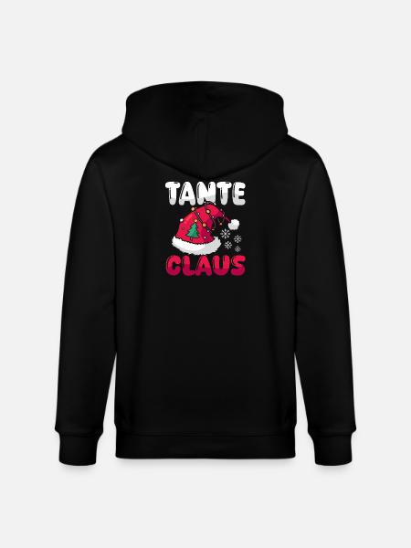 Noël Tante Noël - Veste à capuche bio CULTIVATOR Stanley/Stella Unisexe - noir
