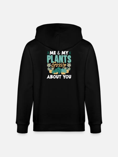 Garden & Plant Lovers Gifts - Stanley/Stella CULTIVATOR Unisex Organic Hooded Jacket - black