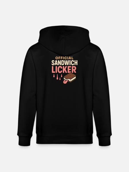 Eis-sandwich-liebhaber Sommerdessert - Stanley/Stella CULTIVATOR Unisex Organic Hooded Jacket - black