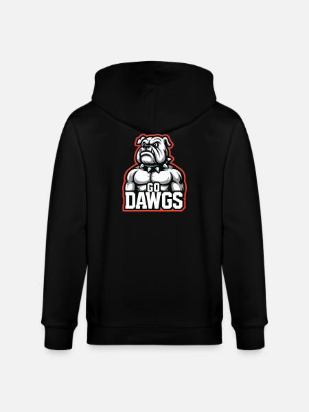 Mascotte Bulldog Conception Sportive - Veste à capuche bio CULTIVATOR Stanley/Stella Unisexe - noir