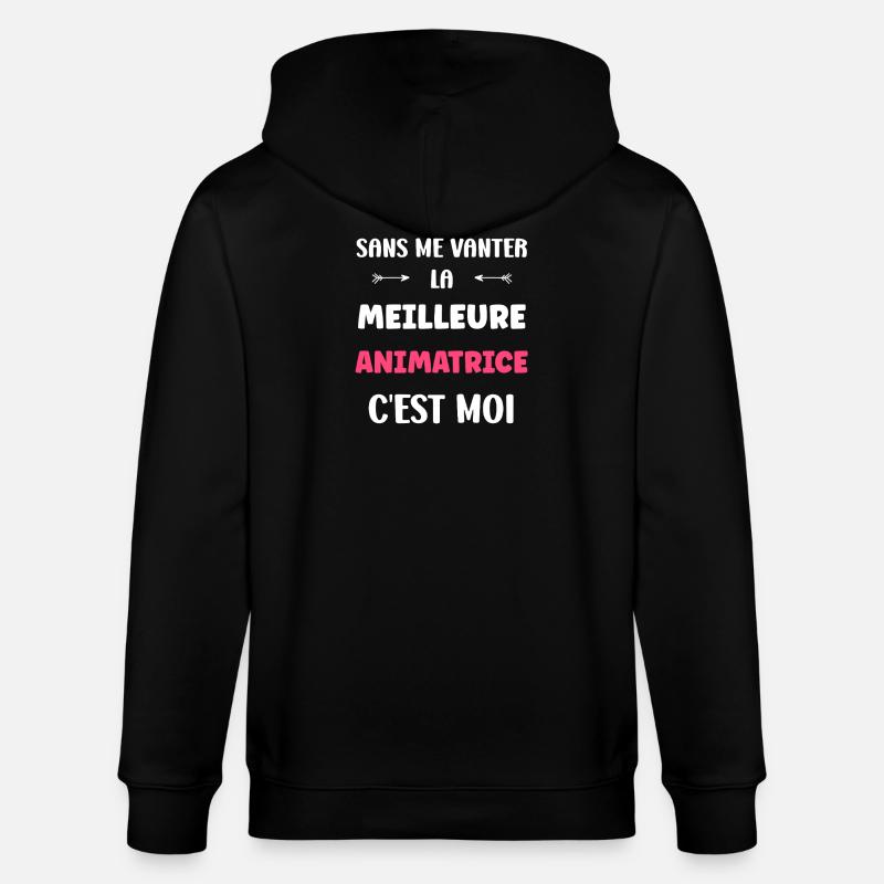 Moderator - Stanley/Stella Unisex Bio-Kapuzenjacke CULTIVATOR  - Schwarz