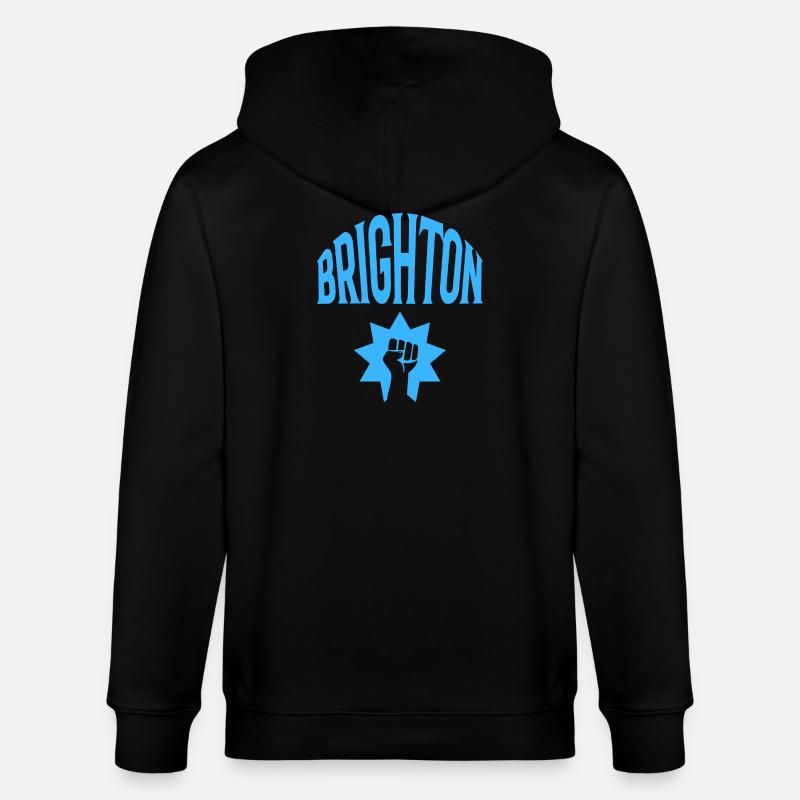 Brighton - Veste à capuche bio CULTIVATOR Stanley/Stella Unisexe - noir