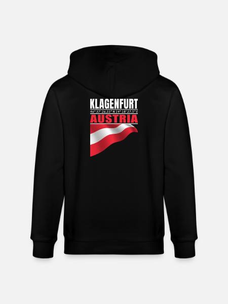 Klagenfurt - Veste à capuche bio CULTIVATOR Stanley/Stella Unisexe - noir