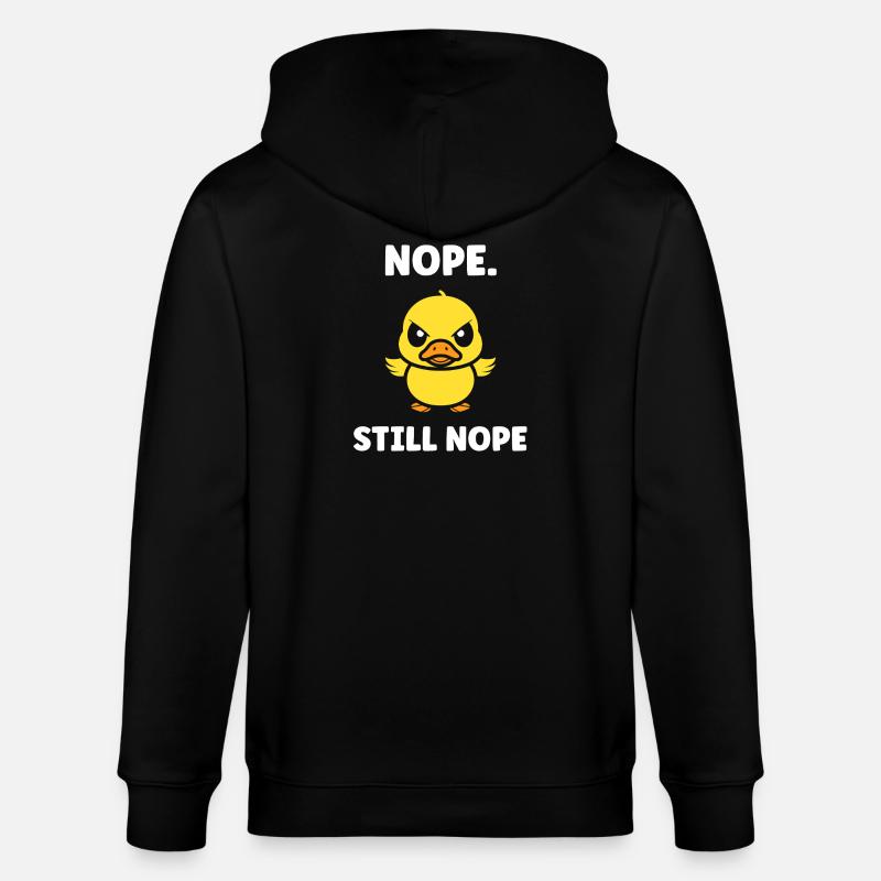 Rebellisches Mädchen, danke nochmal - Stanley/Stella Unisex Bio-Kapuzenjacke CULTIVATOR  - Schwarz