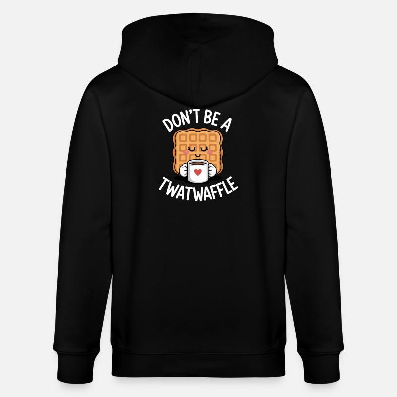 Sei kein Trottel - Stanley/Stella Unisex Bio-Kapuzenjacke CULTIVATOR  - Schwarz