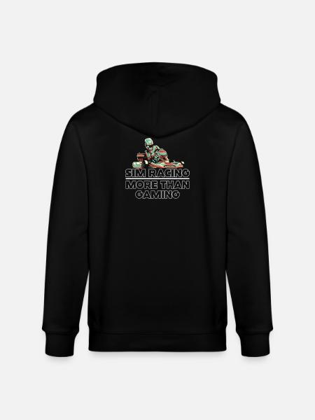 Sim-Racing mehr als Gaming - Stanley/Stella Unisex Bio-Kapuzenjacke CULTIVATOR  - Schwarz