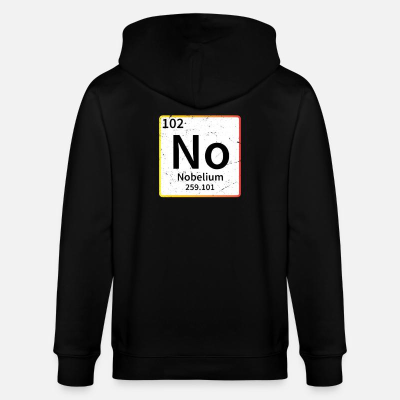 Pas de tableau périodique de chimie - Veste à capuche bio CULTIVATOR Stanley/Stella Unisexe - noir