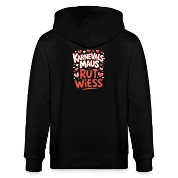 Carnival Mouse Rut Wiess Cologne Cologne Cologne Carnival Mouse - Stanley/Stella CULTIVATOR  Unisex Organic Hooded Jacket - black - Back - Anna (173cm)