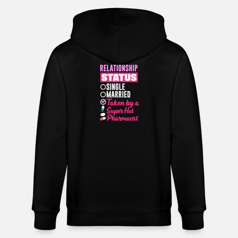 Statut relationnel Pharmacien Technicien en pharmacie - Veste à capuche bio CULTIVATOR Stanley/Stella Unisexe - noir