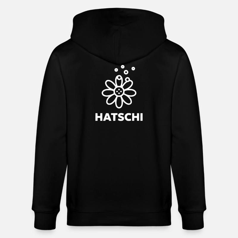 Magie de la Fleur de Hatschi - Veste à capuche bio CULTIVATOR Stanley/Stella Unisexe - noir