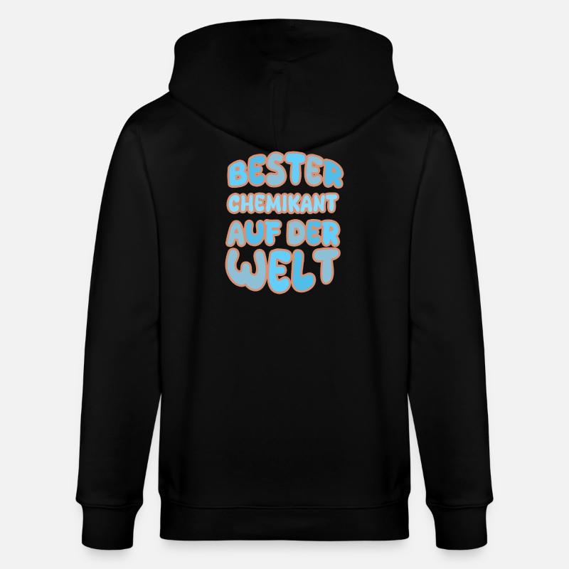 Cadeau pour technicien chimiste - Veste à capuche bio CULTIVATOR Stanley/Stella Unisexe - noir