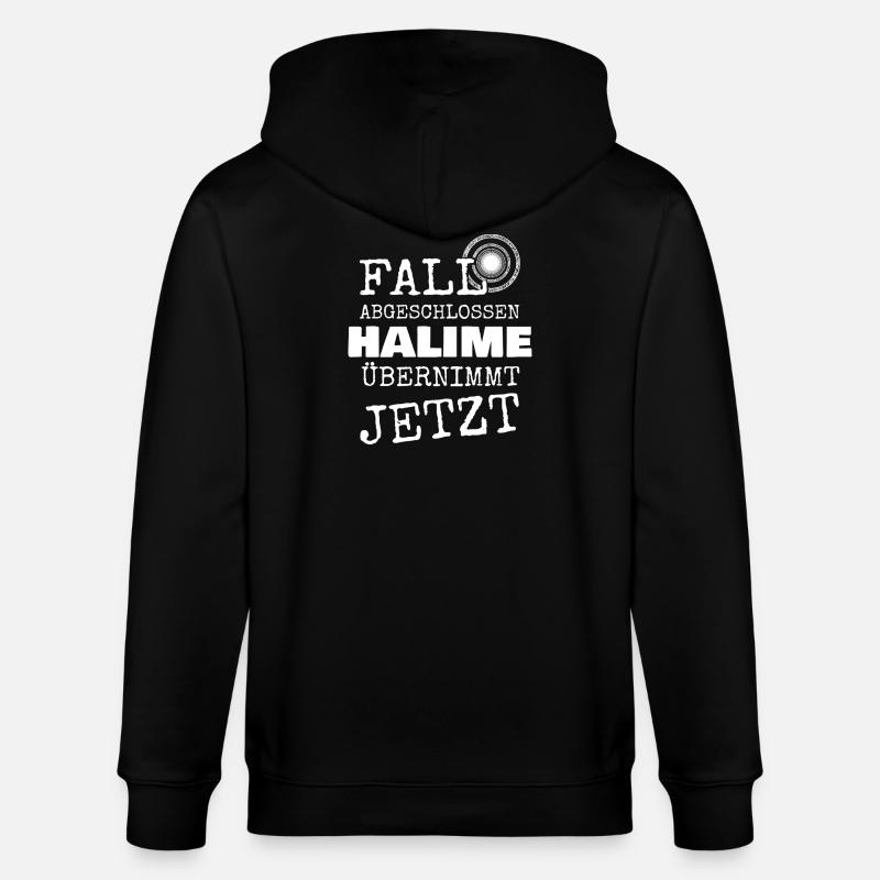 Halime - Stanley/Stella Unisex Bio-Kapuzenjacke CULTIVATOR - Schwarz