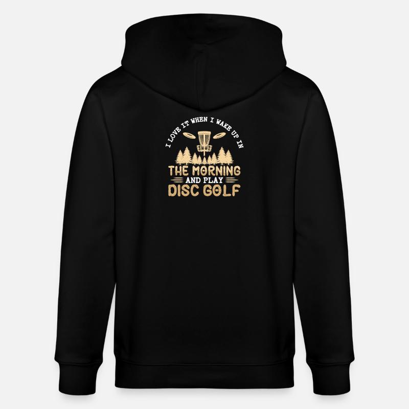 Cadeaux de disc golf Disc Golf - Veste à capuche bio CULTIVATOR Stanley/Stella Unisexe - noir
