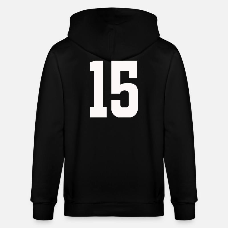 Numéro 15 - Veste à capuche bio CULTIVATOR Stanley/Stella Unisexe - noir