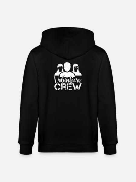 Bénévole Équipe de Dons Bénévoles - Veste à capuche bio CULTIVATOR Stanley/Stella Unisexe - noir