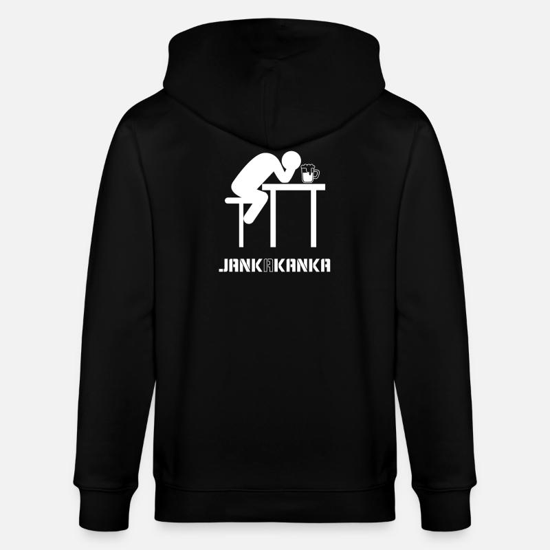JANKA A KANKA - Veste à capuche bio CULTIVATOR Stanley/Stella Unisexe - noir