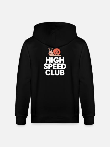 High Speed Screw - Stanley/Stella CULTIVATOR Unisex Organic Hooded Jacket - black
