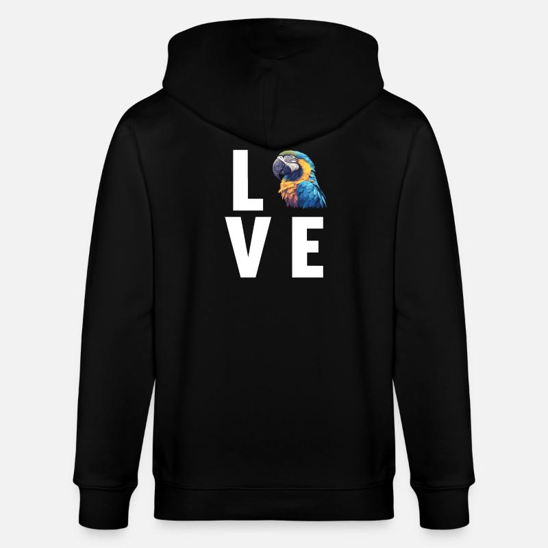 L’ère de l’ara - Veste à capuche bio CULTIVATOR Stanley/Stella Unisexe - noir