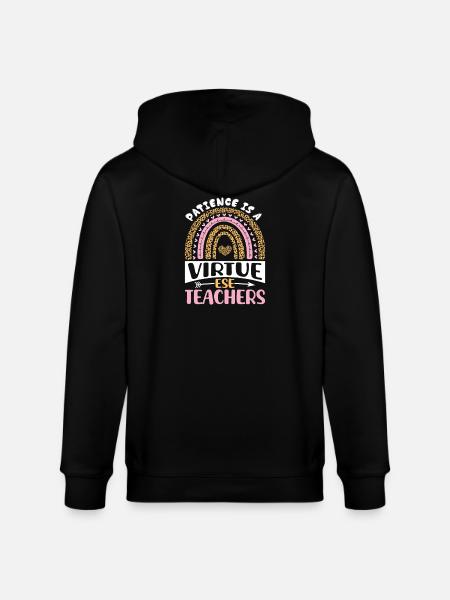 Geschenke für ESE-Lehrer - Stanley/Stella Unisex Bio-Kapuzenjacke CULTIVATOR - Schwarz