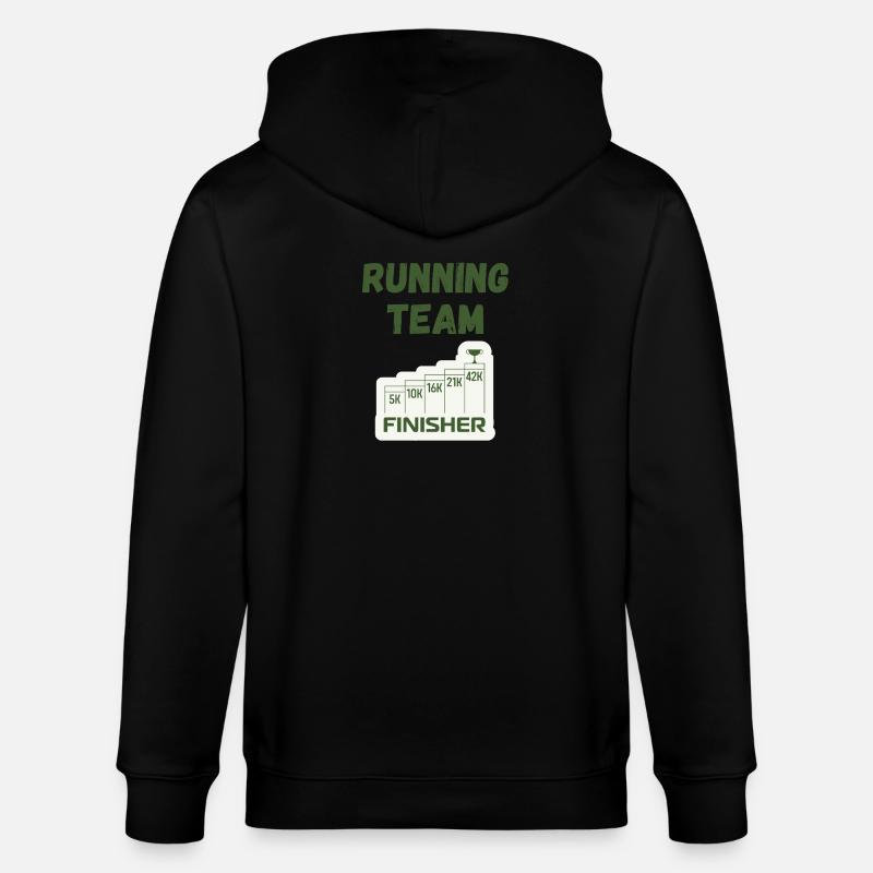 Équipe de course - Veste à capuche bio CULTIVATOR Stanley/Stella Unisexe - noir