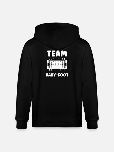 Table football: - Stanley/Stella CULTIVATOR Unisex Organic Hooded Jacket - black