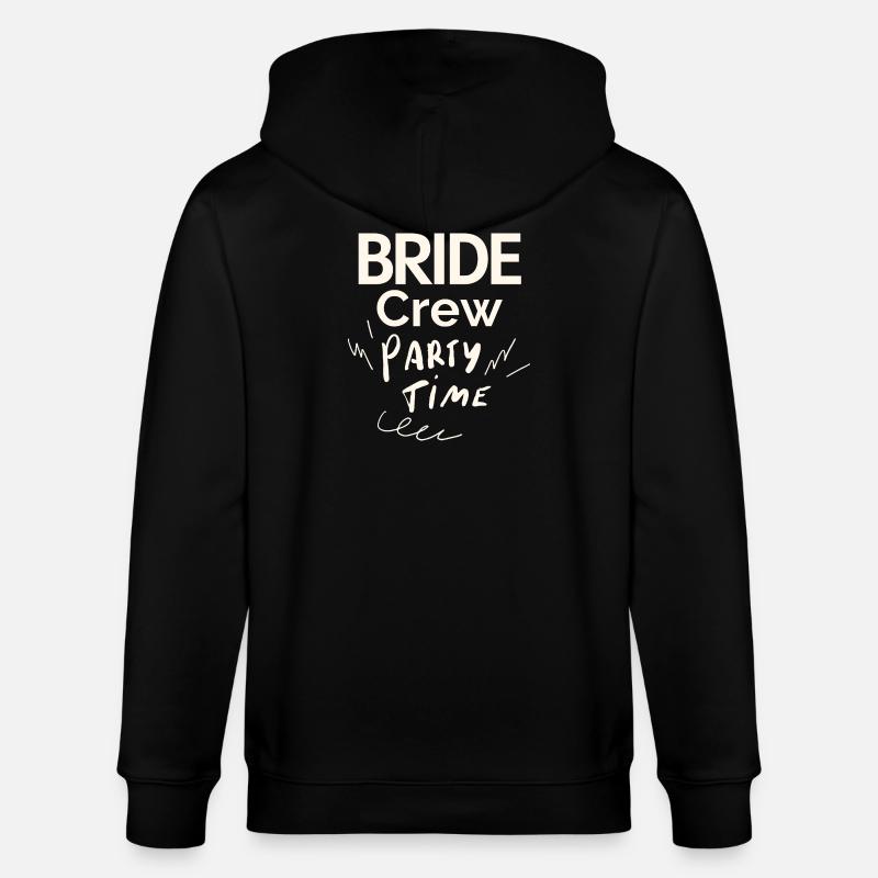 Équipage de la mariée - Veste à capuche bio CULTIVATOR Stanley/Stella Unisexe - noir