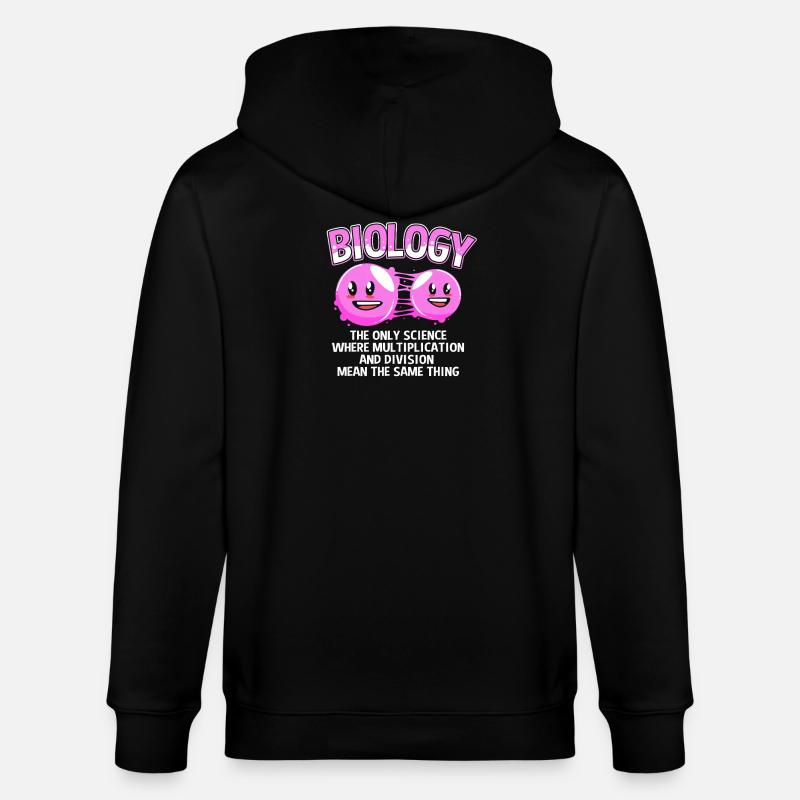 Formule structurale de la molécule - Veste à capuche bio CULTIVATOR Stanley/Stella Unisexe - noir