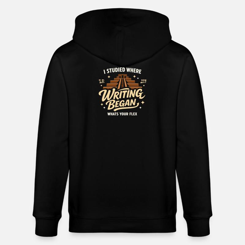 Mésopotamie ancienne, Sumérien - Veste à capuche bio CULTIVATOR Stanley/Stella Unisexe - noir