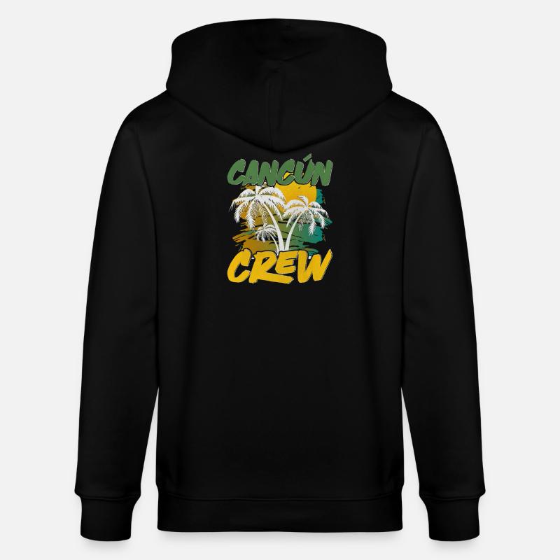 Équipe de Cancun - Veste à capuche bio CULTIVATOR Stanley/Stella Unisexe - noir