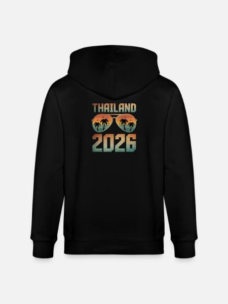 Thailand 2026 - Stanley/Stella CULTIVATOR Unisex Organic Hooded Jacket - black