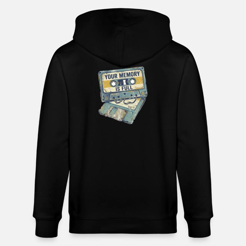 Mémoire complète - Veste à capuche bio CULTIVATOR Stanley/Stella Unisexe - noir