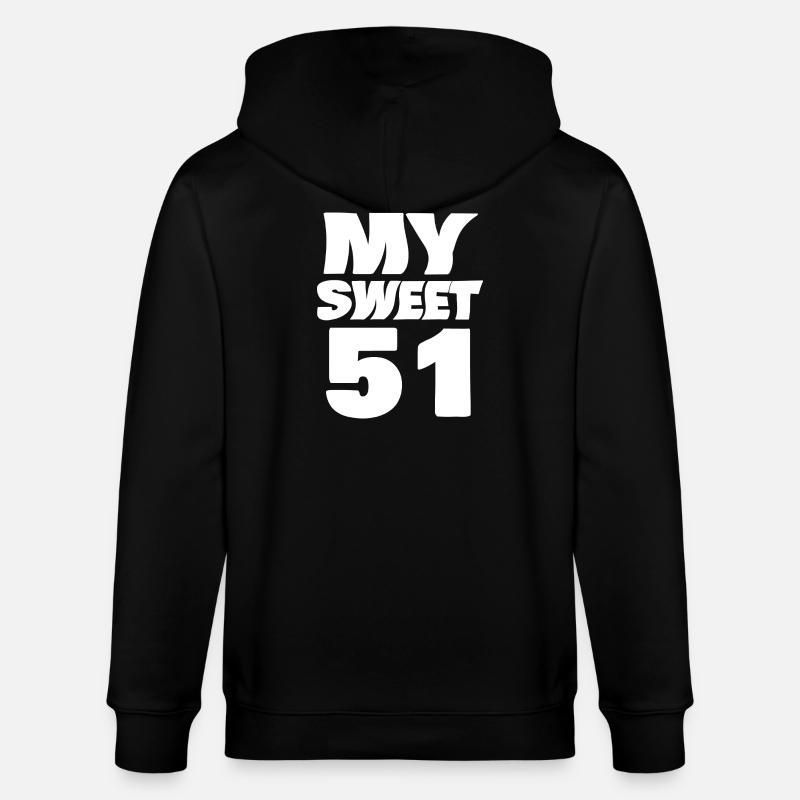 Doux 51 - Veste à capuche bio CULTIVATOR Stanley/Stella Unisexe - noir