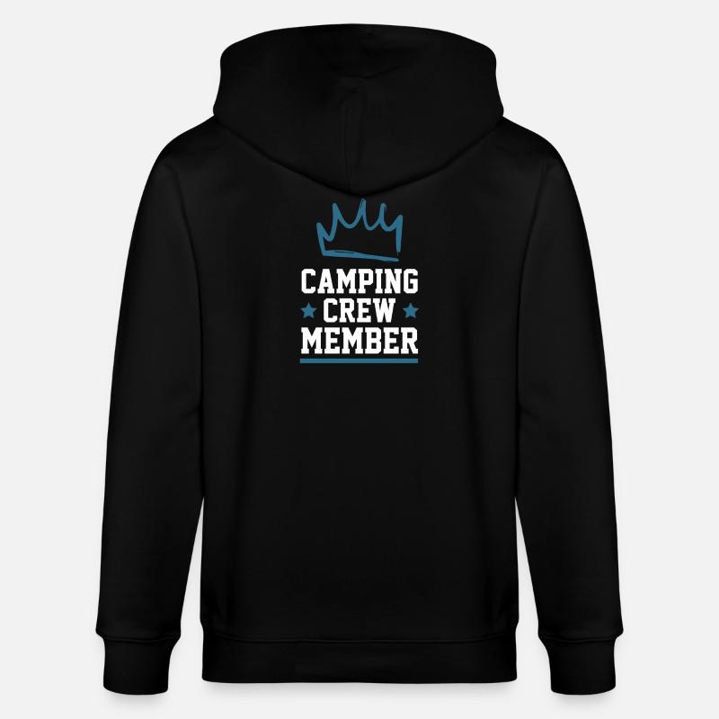 Équipe de camping - Veste à capuche bio CULTIVATOR Stanley/Stella Unisexe - noir