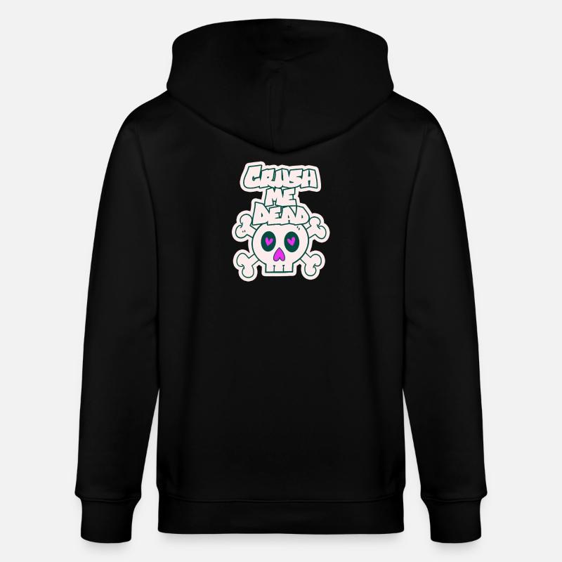 Écrase-moi - Veste à capuche bio CULTIVATOR Stanley/Stella Unisexe - noir