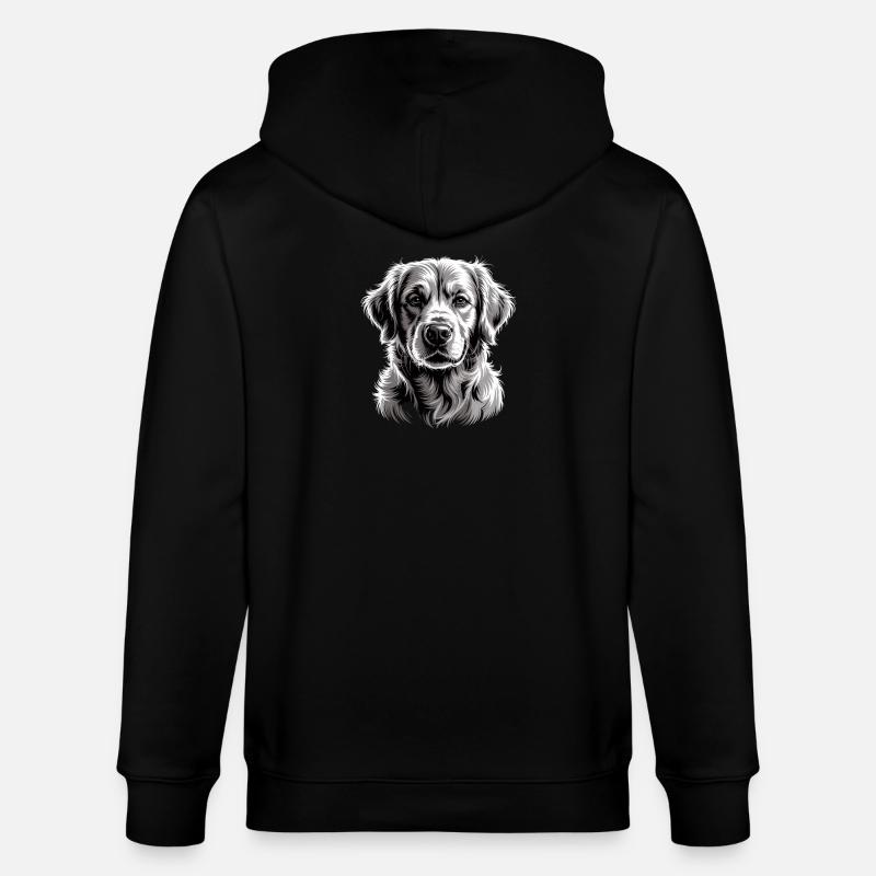 Labrador - Veste à capuche bio CULTIVATOR Stanley/Stella Unisexe - noir