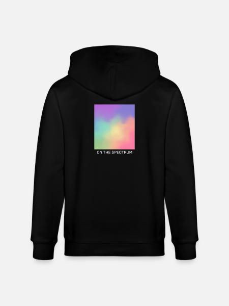 Auf dem Spektrum - Stanley/Stella Unisex Bio-Kapuzenjacke CULTIVATOR  - Schwarz
