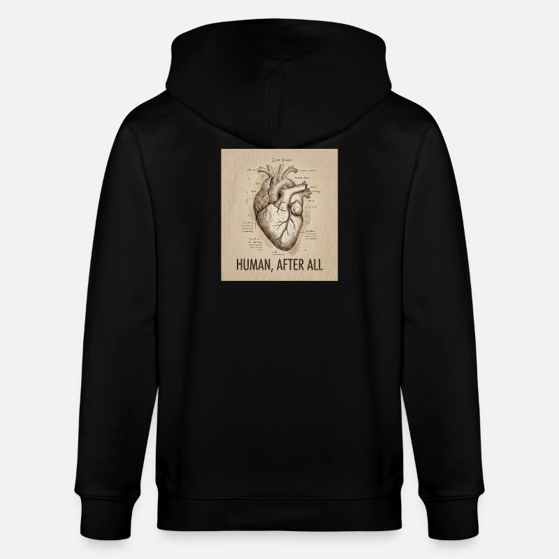 Human After - Stanley/Stella Unisex Bio-Kapuzenjacke CULTIVATOR  - Schwarz