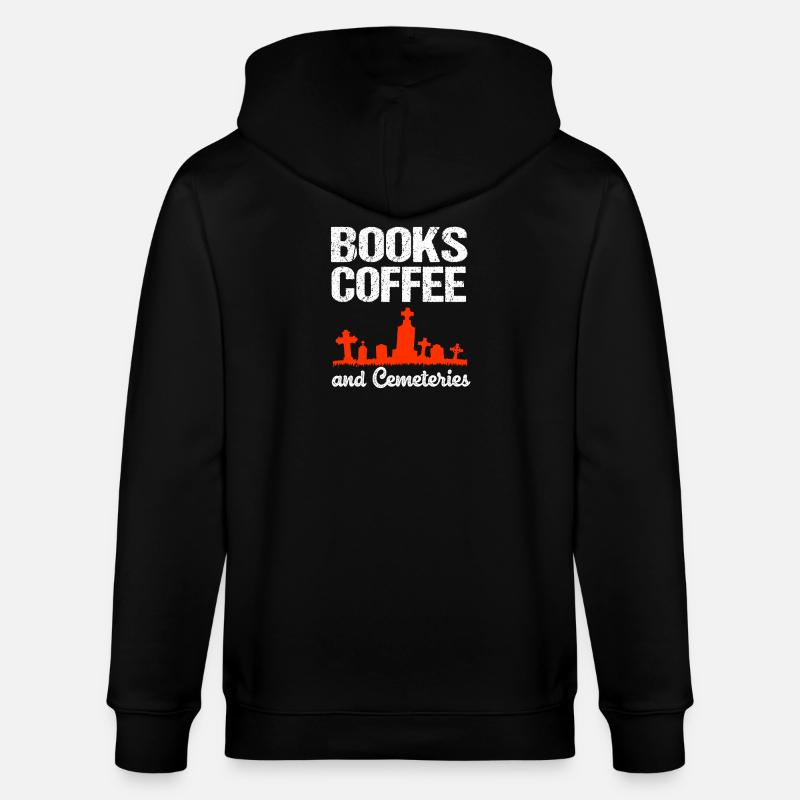 Café funéraire - Veste à capuche bio CULTIVATOR Stanley/Stella Unisexe - noir