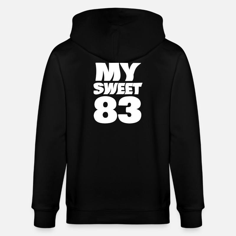 83 - Stanley/Stella Unisex Bio-Kapuzenjacke CULTIVATOR - Schwarz