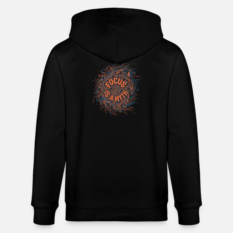 Focus Myth - Stanley/Stella Unisex Bio-Kapuzenjacke CULTIVATOR  - Schwarz