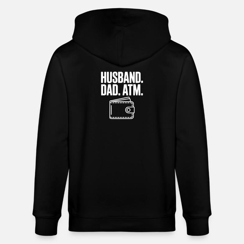 Mari. Papa. DAB. - Veste à capuche bio CULTIVATOR Stanley/Stella Unisexe - noir