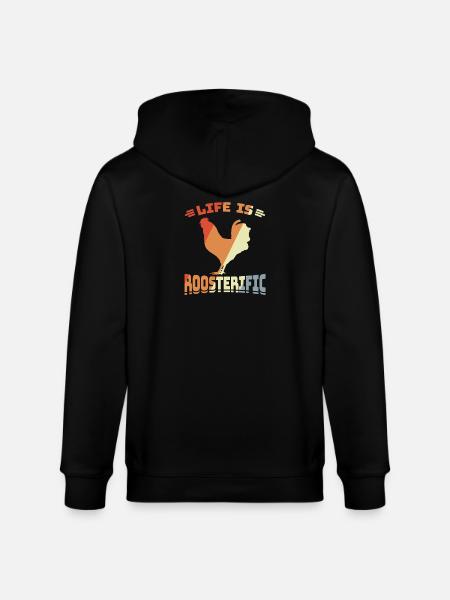 Farm Witz - Veste à capuche bio CULTIVATOR Stanley/Stella Unisexe - noir