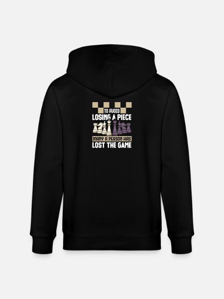 Chess Chess Player Chessboard - Stanley/Stella CULTIVATOR  Unisex Organic Hooded Jacket - black