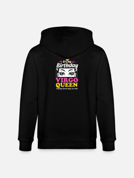 Sternzeichen Jungfrau - Stanley/Stella Unisex Bio-Kapuzenjacke CULTIVATOR - Schwarz