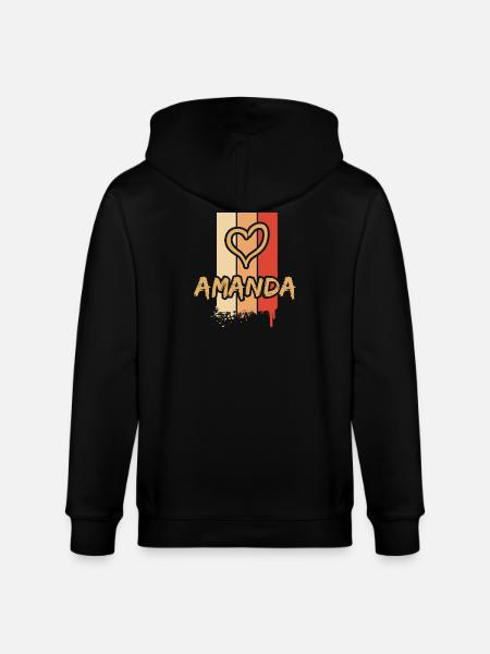Amanda - Stanley/Stella CULTIVATOR Unisex Organic Hooded Jacket - black