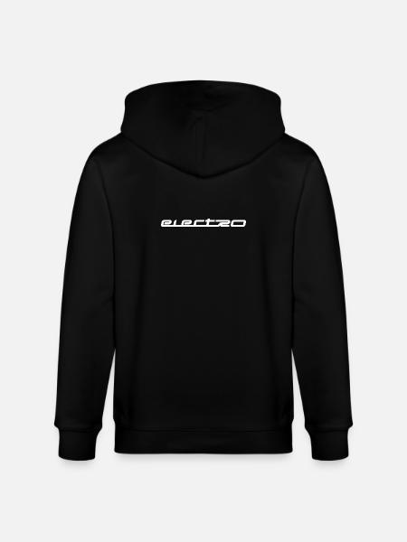 Elektro-Musik-Logo - Stanley/Stella Unisex Bio-Kapuzenjacke CULTIVATOR - Schwarz