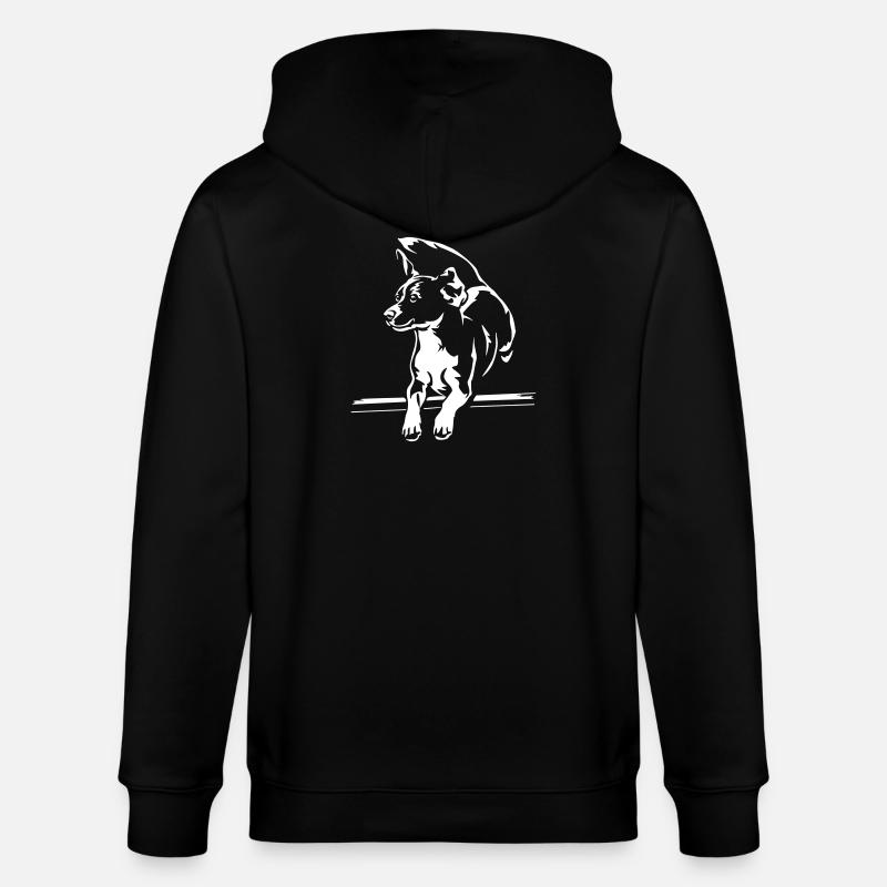 Beagle « Black Edition » - Veste à capuche bio CULTIVATOR Stanley/Stella Unisexe - noir